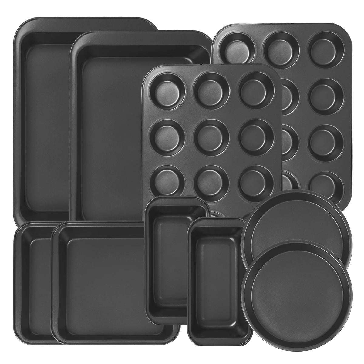 Koomade Nonstick Carbon Steel Bakeware Set Dishwasher Safe