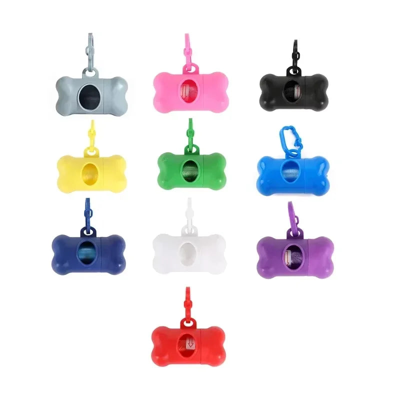 Bone Shaped Portable Pet Waste Bag Dispenser For Dogs