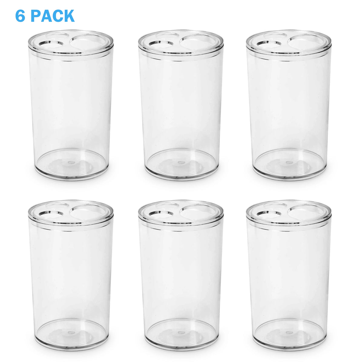 Bathroom Accessory Set With Toothbrush Holders And Soap Dispensers