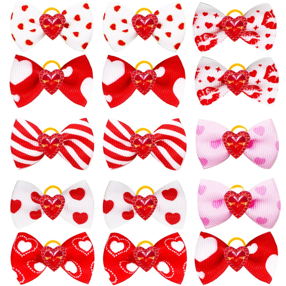 Senniea Decorative Puppy Hair Bows For Dogs And Cats
