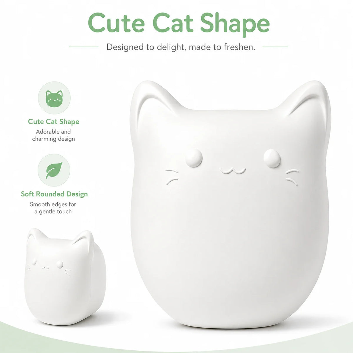 Automatic Cat Shaped Pet Odor Eliminator For Litter Box