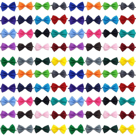 KIYUE Adjustable Pet Bow Tie Collar Accessory For Dogs