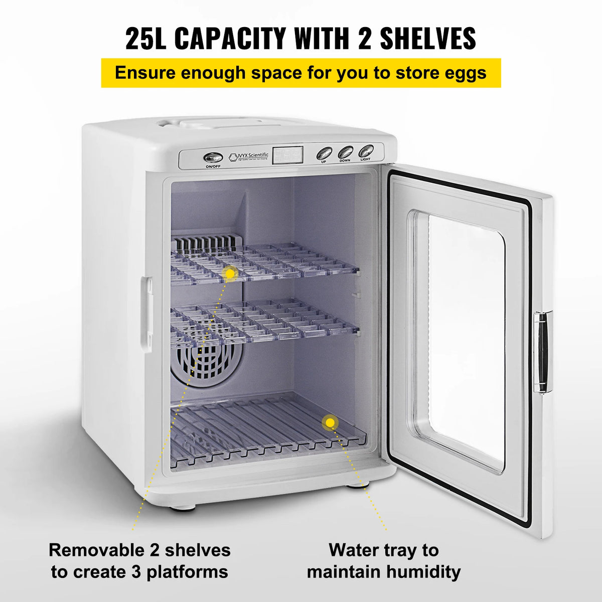 SucceBuy Automatic Reptile Egg Incubator For Laboratory Hatchery