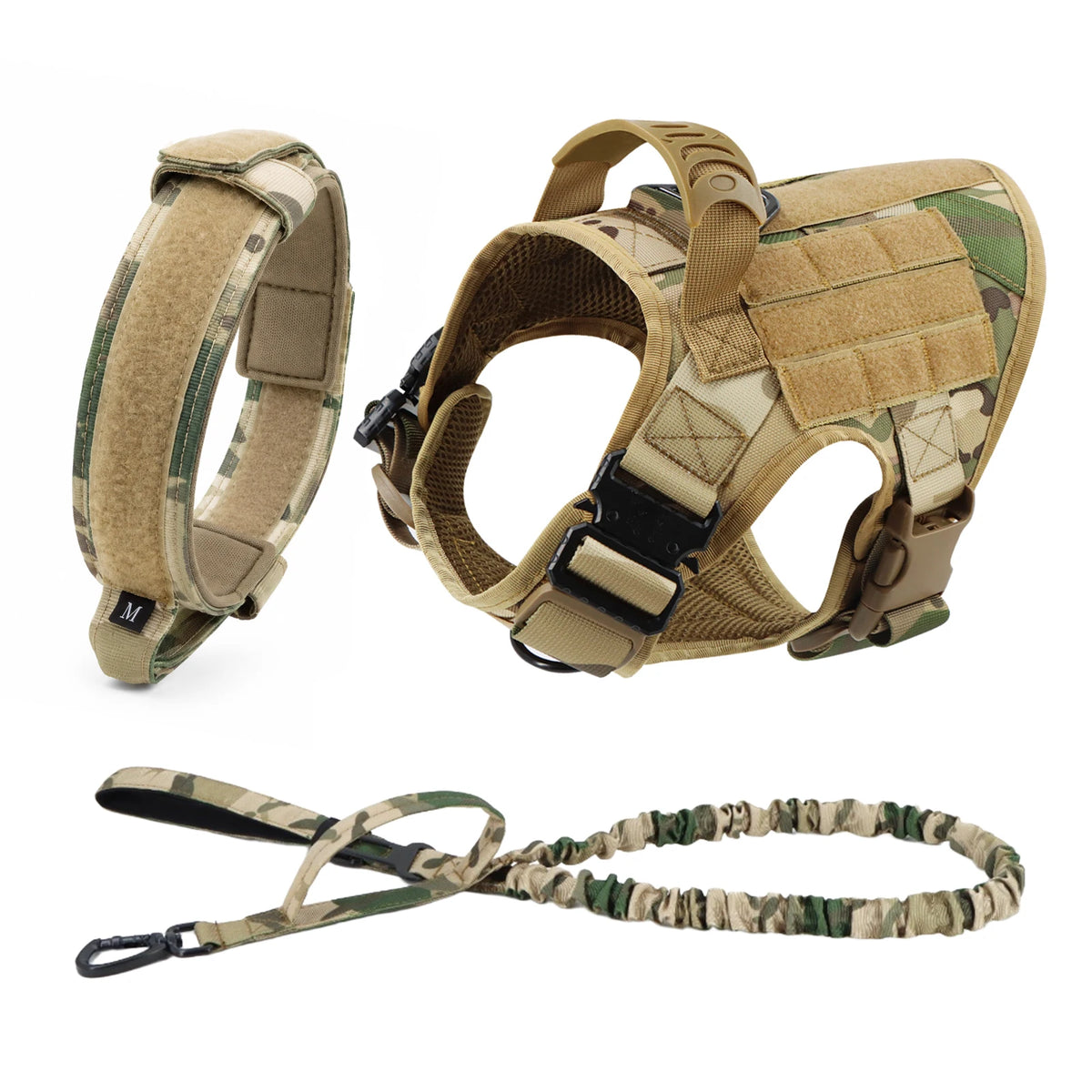 PETRAVEL Padded Dog Harness And Leash Set For Training
