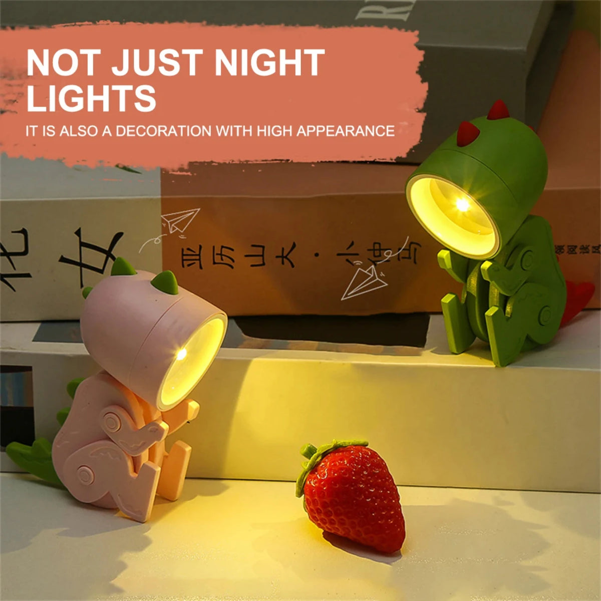 Portable Mini Solar LED Desk Lamp With Dimmable Night Light