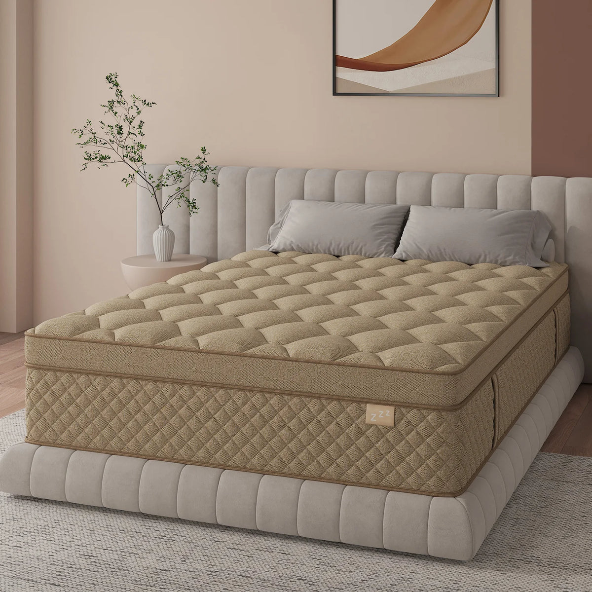 Sweetlove Gel Memory Foam Hybrid Pocket Spring Mattress Medium Firm