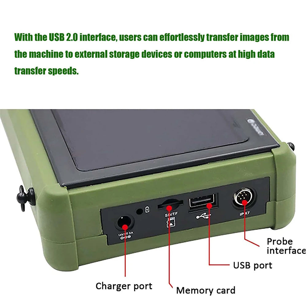 Dawei Portable Veterinary Ultrasound Scanner For Animal Pregnancy Detection