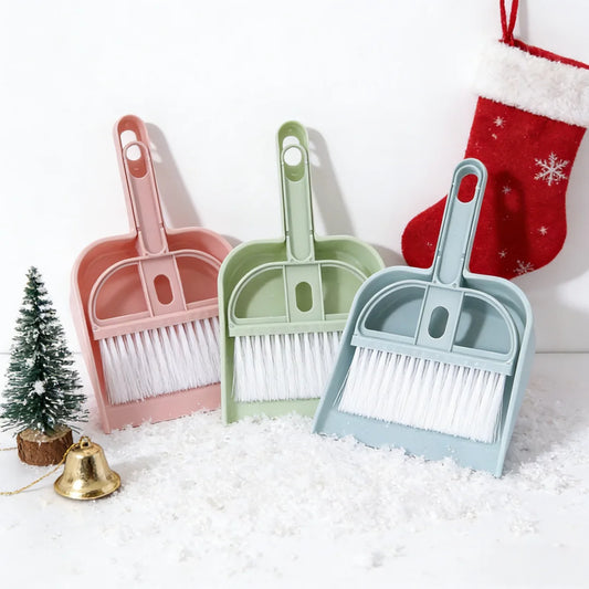 Mini Desk Broom And Dustpan Set For Home Office Cleaning