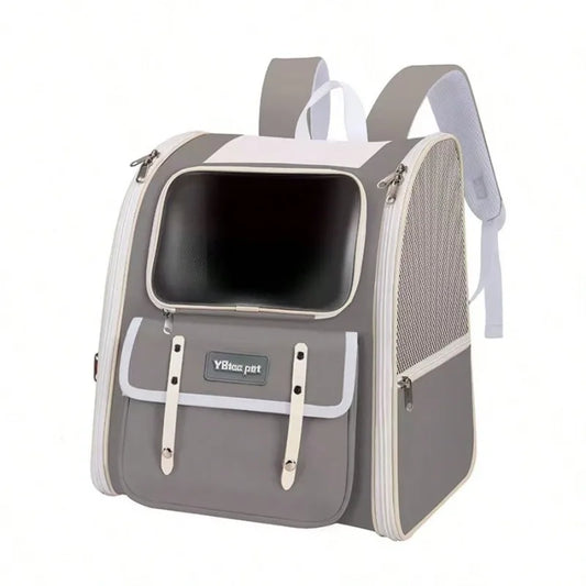 Foldable Breathable Cat Backpack Carrier For Airline Travel