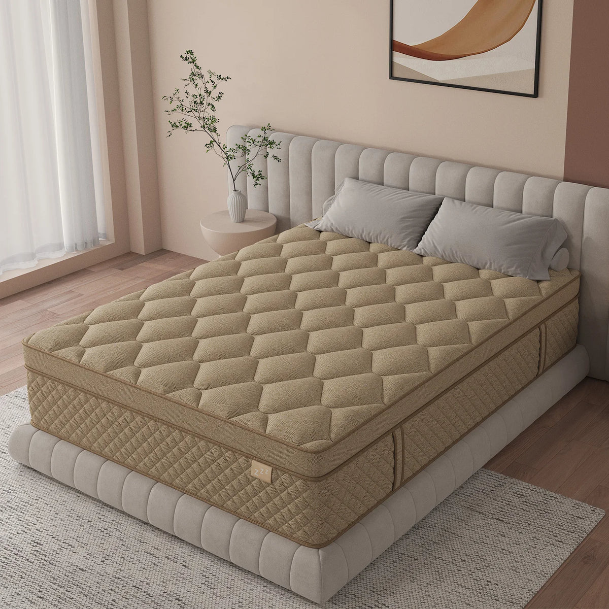 Sweetlove Gel Memory Foam Hybrid Pocket Spring Mattress Medium Firm