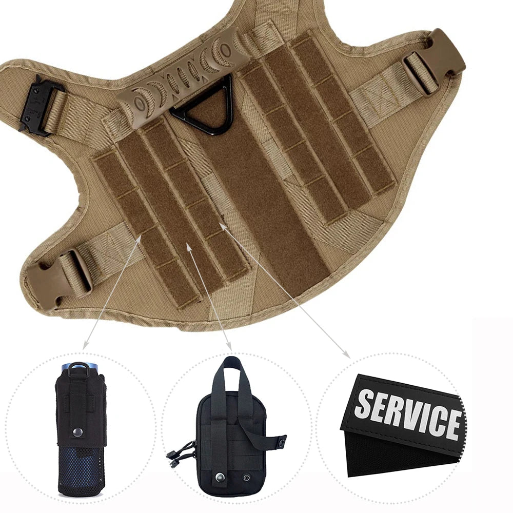 PETRAVEL Padded Dog Harness And Leash Set For Training
