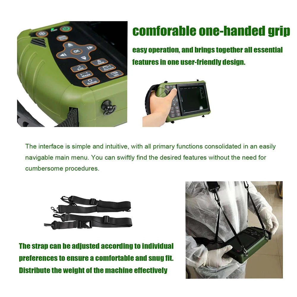 Dawei Portable Veterinary Ultrasound Scanner For Animal Pregnancy Detection