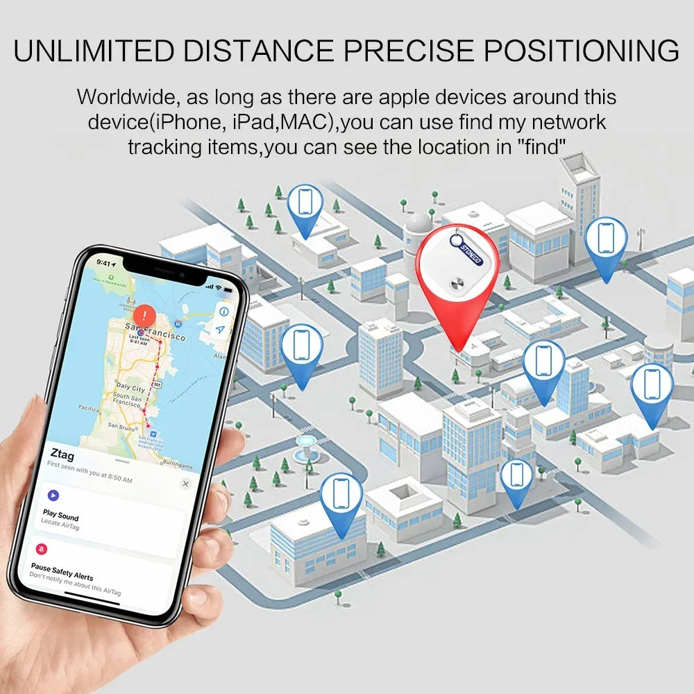 STONEGO Bluetooth GPS Tracker for Keys, Pets and Luggage Locator
