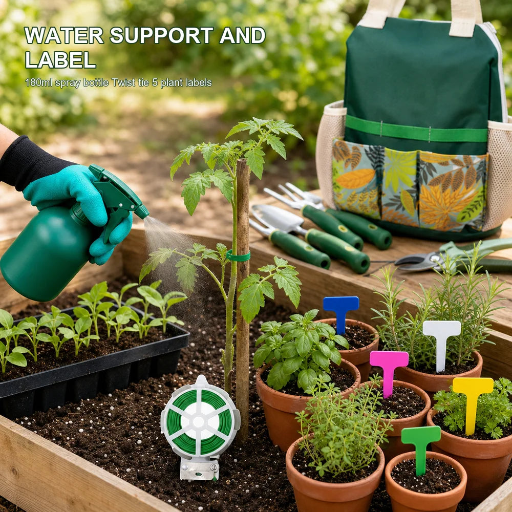 Durable Aluminum Garden Tool Kit With Storage Bag And Gloves