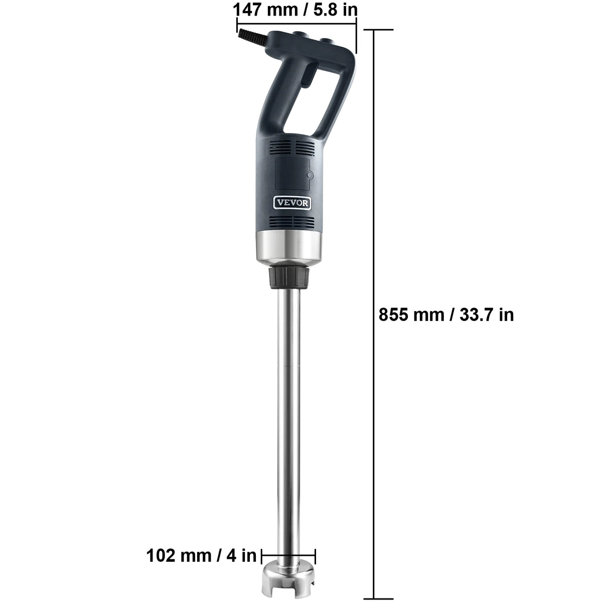 SucceBuy Commercial Immersion Blender 500 Watt Variable Speed
