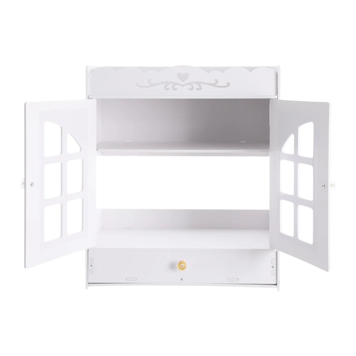 Bymaocar Wall Mounted Bathroom Organizer Cabinet With Storage