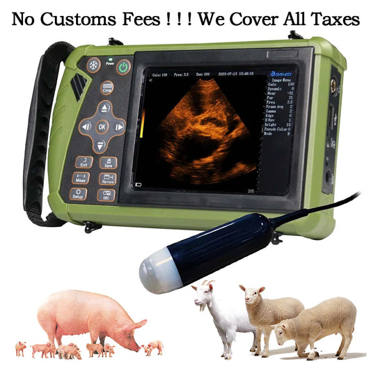 Dawei Portable Veterinary Ultrasound Scanner For Animal Pregnancy Detection