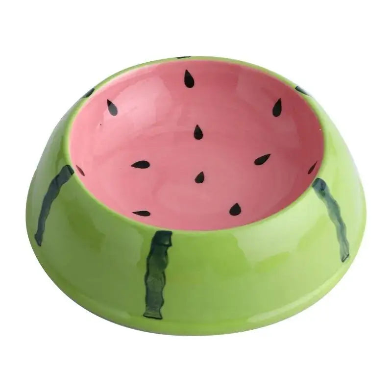 Rounded Slow Feeder Bowl For Cats And Dogs Pet Feeding