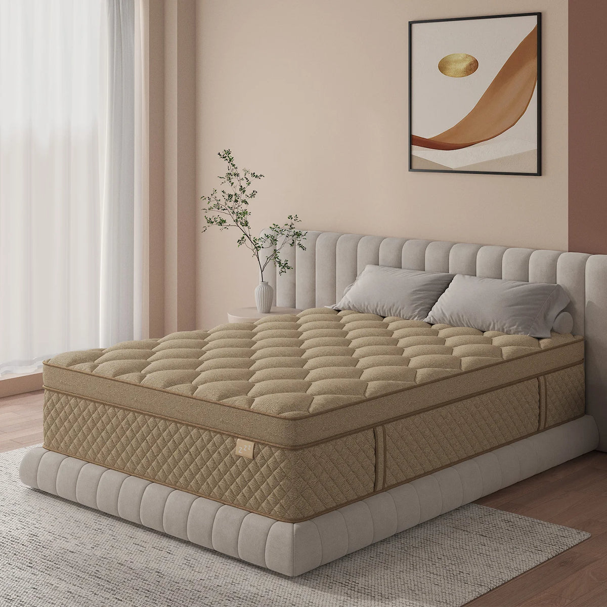 Sweetlove Gel Memory Foam Hybrid Pocket Spring Mattress Medium Firm