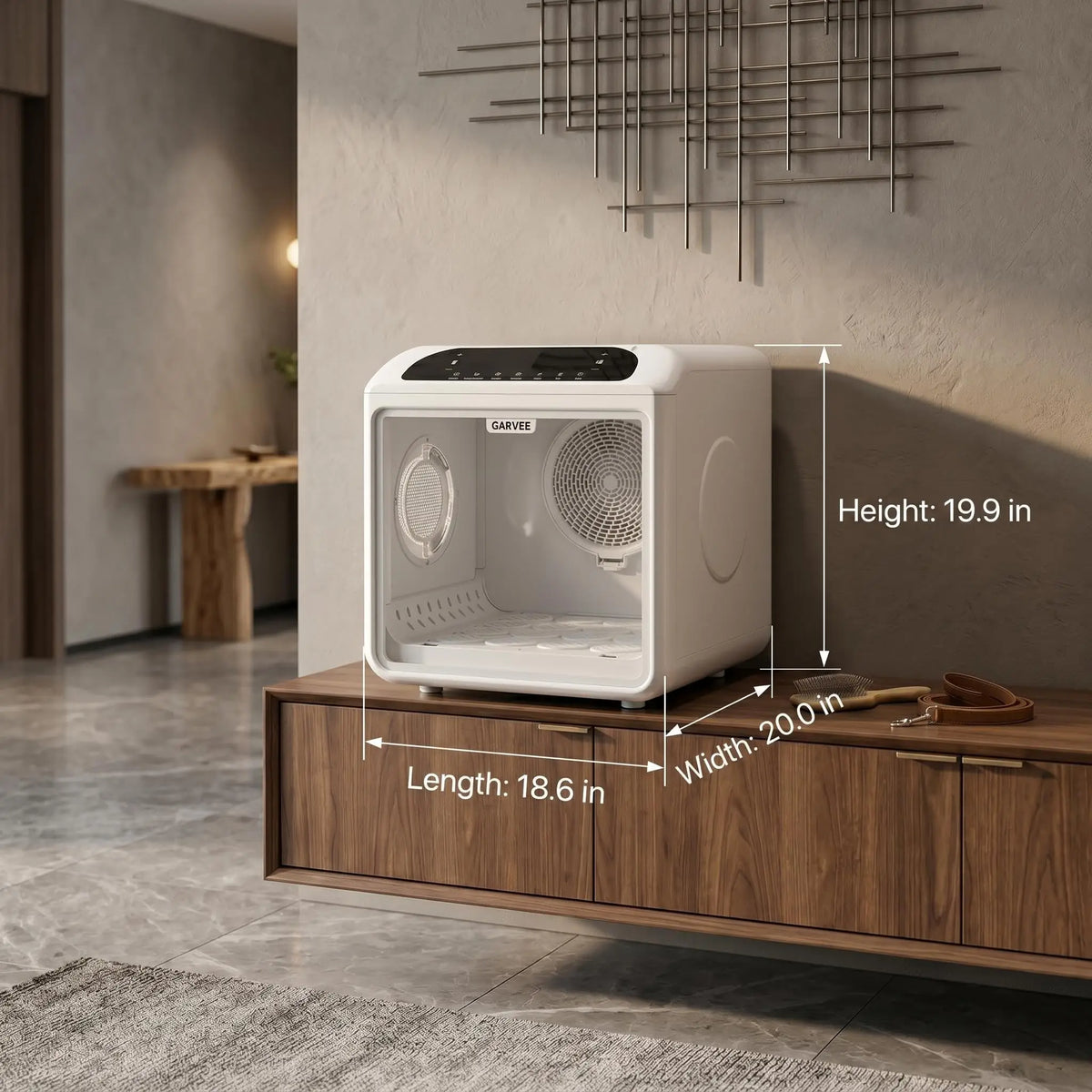 Ultra Quiet Pet Dryer Cabinet With Smart Temperature Control