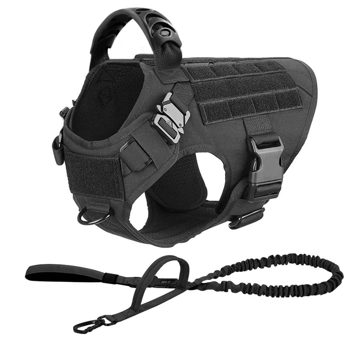 PETRAVEL Padded Dog Harness And Leash Set For Training