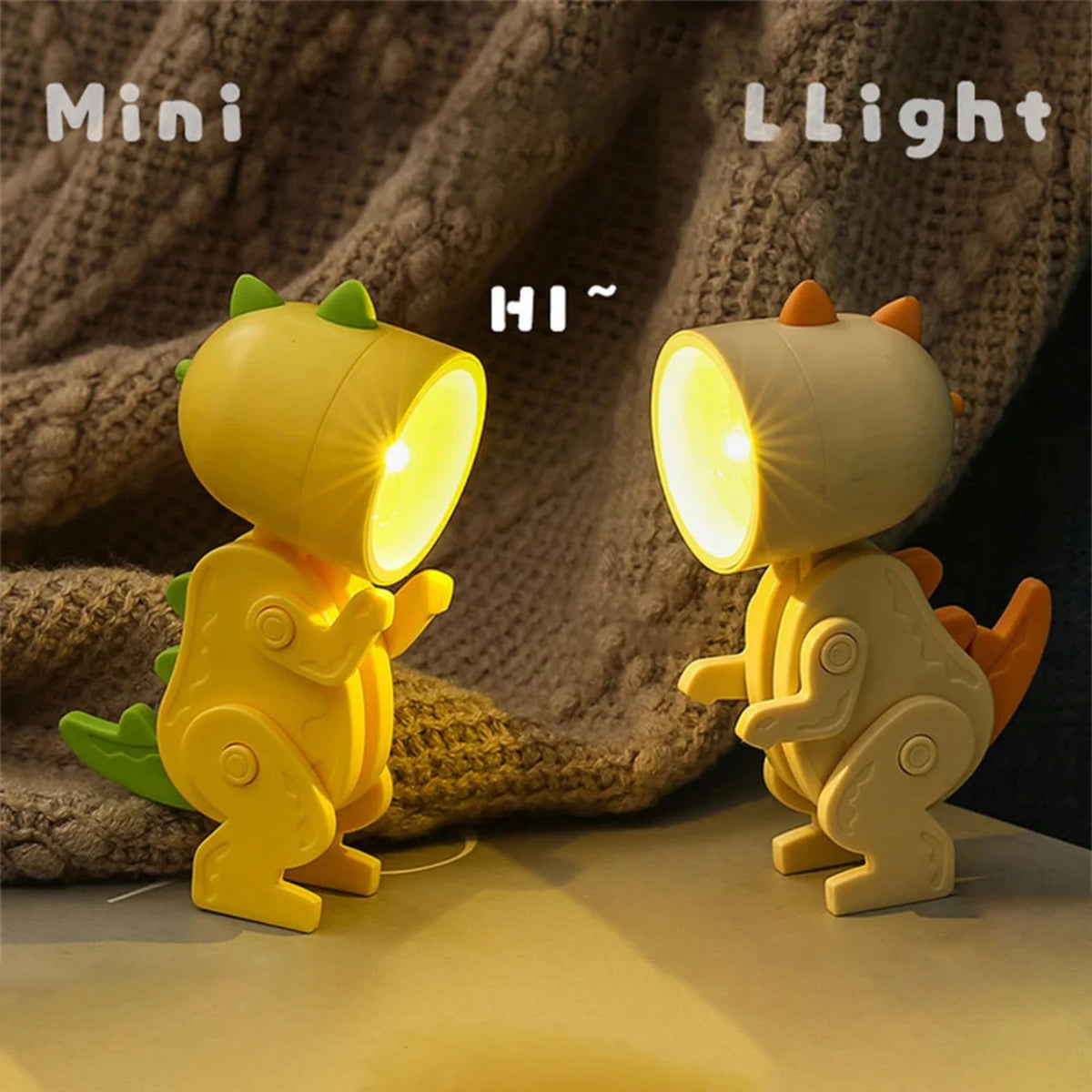 Portable Mini Solar LED Desk Lamp With Dimmable Night Light