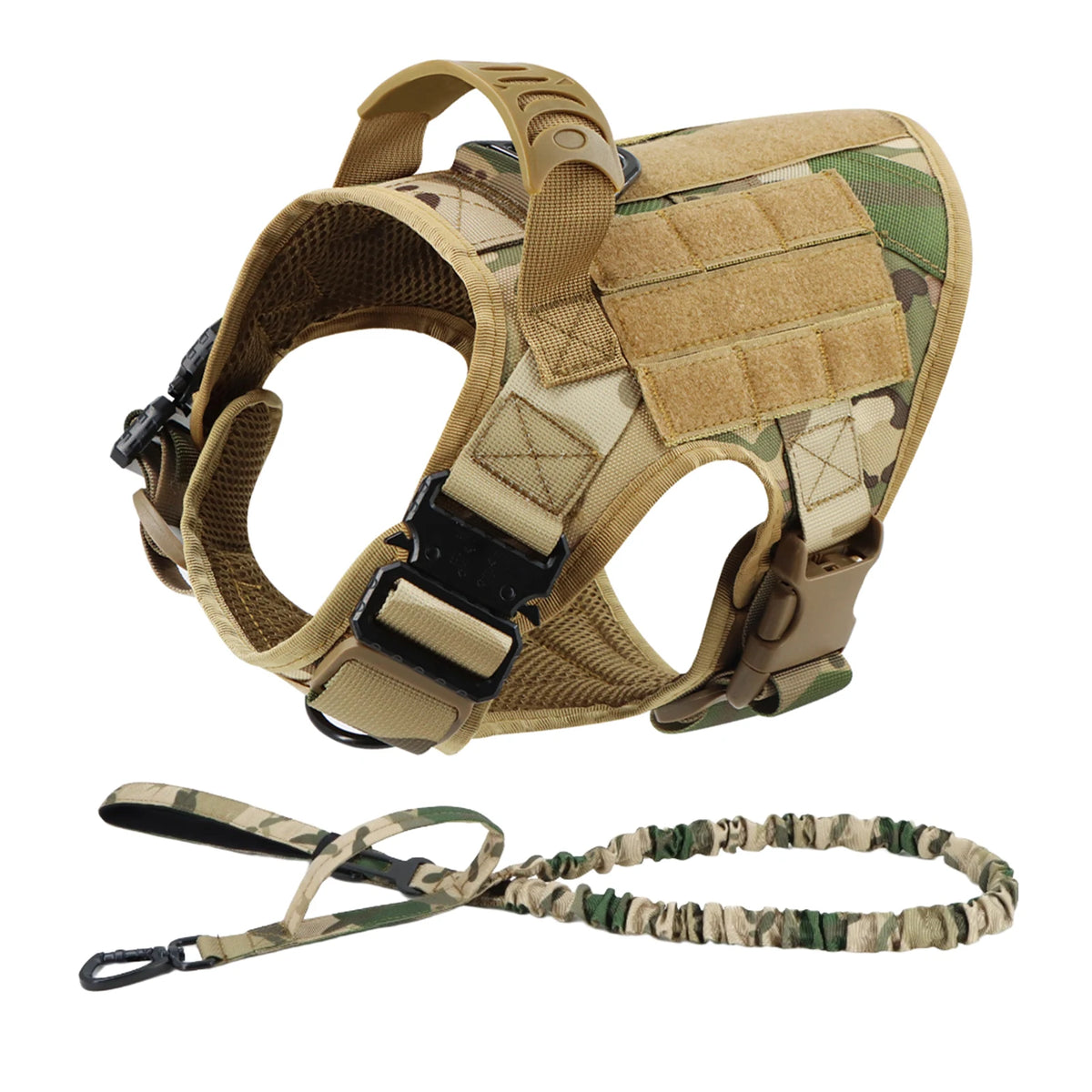 PETRAVEL Padded Dog Harness And Leash Set For Training