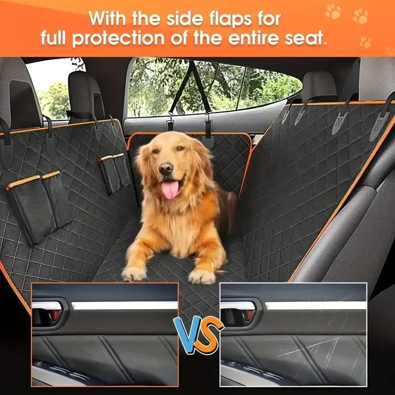 Universal Waterproof Nonslip Dog Car Seat Cover Polyester Hammock Style