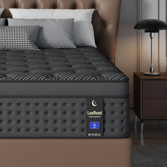 Memory Foam Pocket Spring Mattress Combines Gel For Pressure Relief
