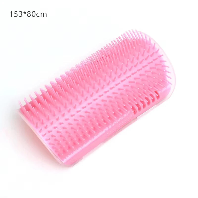 Multi Function Cat Grooming Comb With Corner Scratcher And Catnip