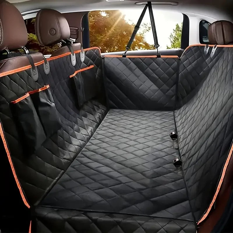 Universal Waterproof Nonslip Dog Car Seat Cover Polyester Hammock Style