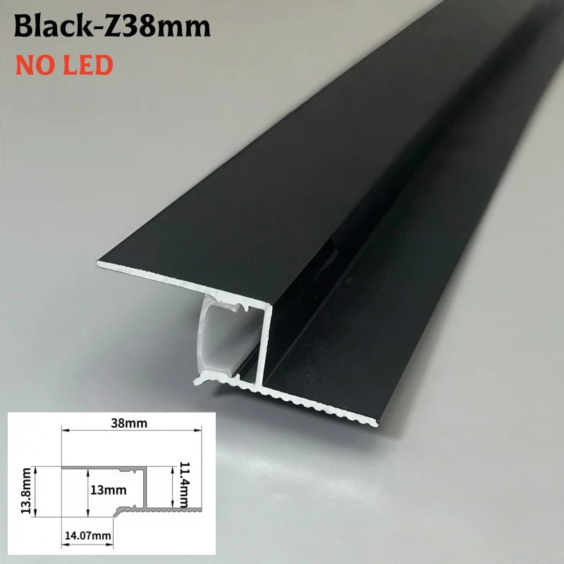 Khelse Narrow Shadow Gap LED Aluminum Ceiling Profile Channel