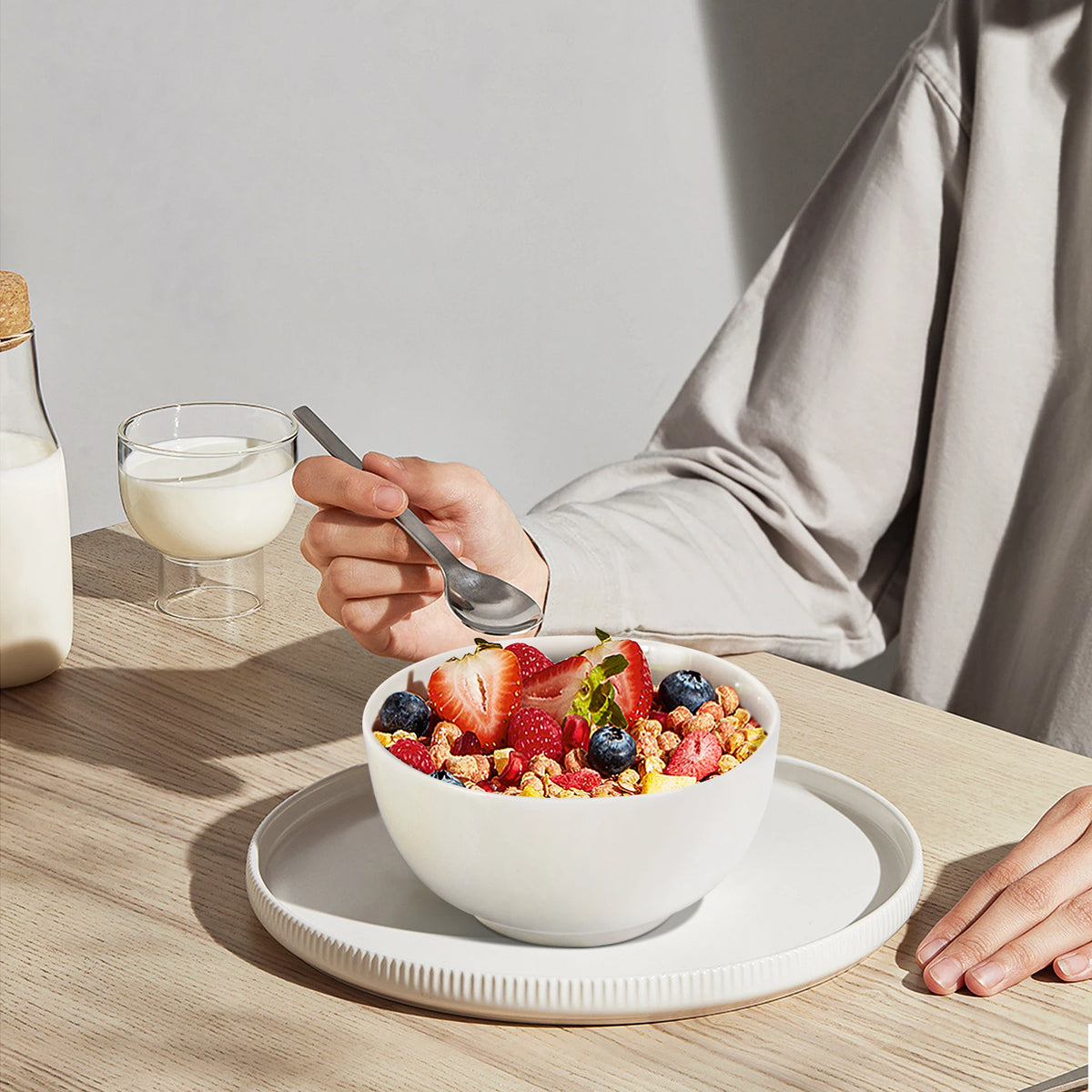 Premium Ceramic Bowl Set For Everyday Household Dining