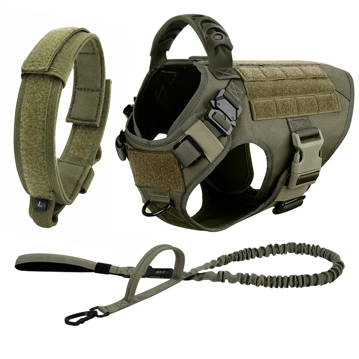 PETRAVEL Padded Dog Harness And Leash Set For Training