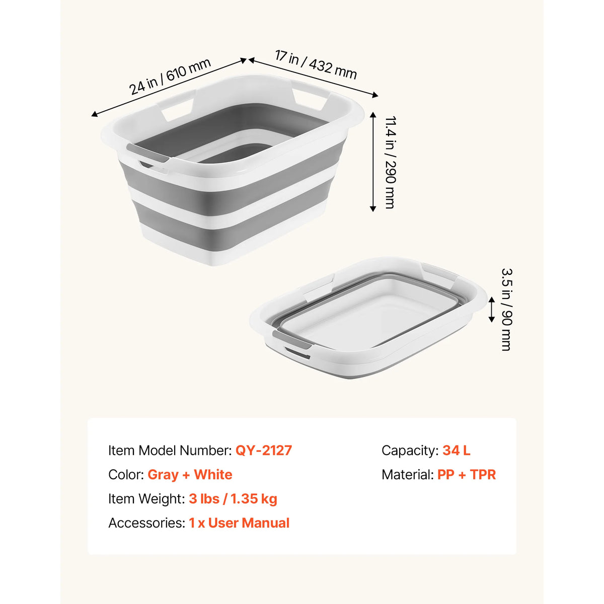Foldable Dog Bathtub For Small Pets With Integrated Drainage