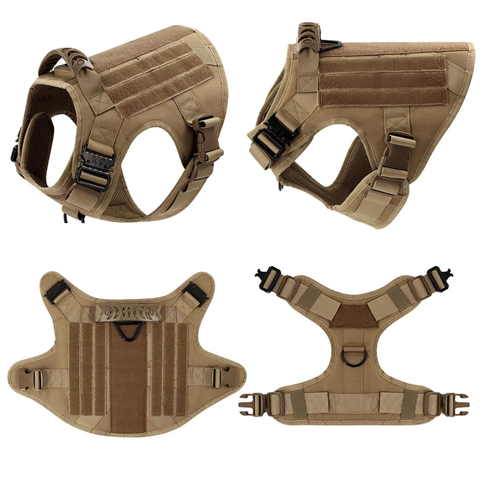 PETRAVEL Padded Dog Harness And Leash Set For Training