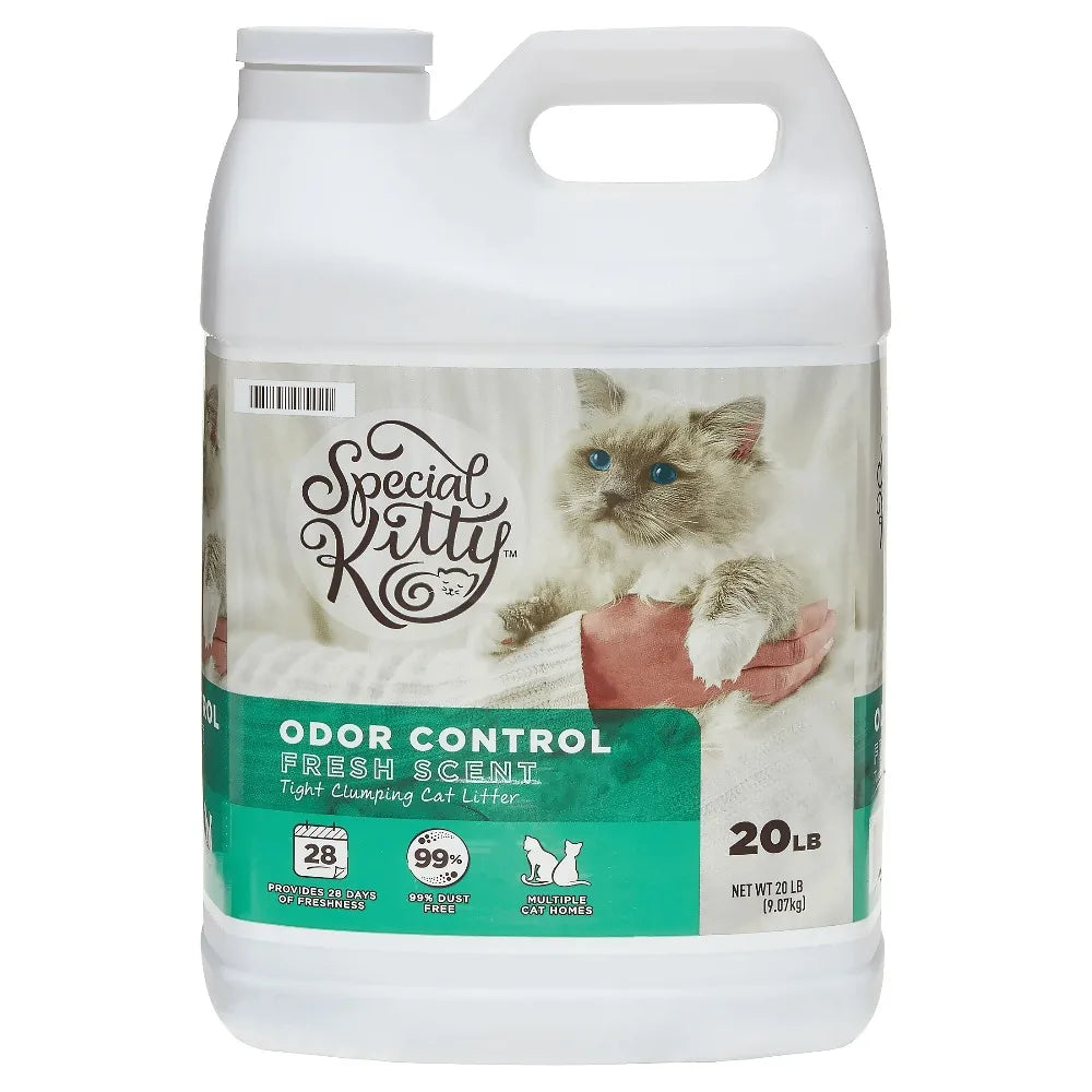 Tight Clumping Cat Litter Fresh Scent Odor Control Clay