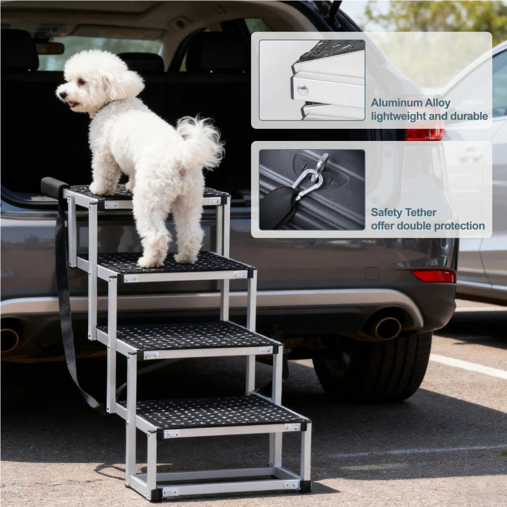 LISM Foldable Heavy Duty Pet Ramp With Non Slip Surface