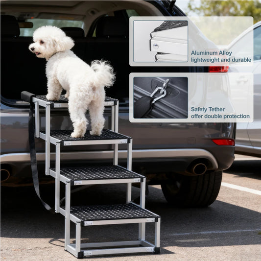LISM Foldable Heavy Duty Pet Ramp With Non Slip Surface