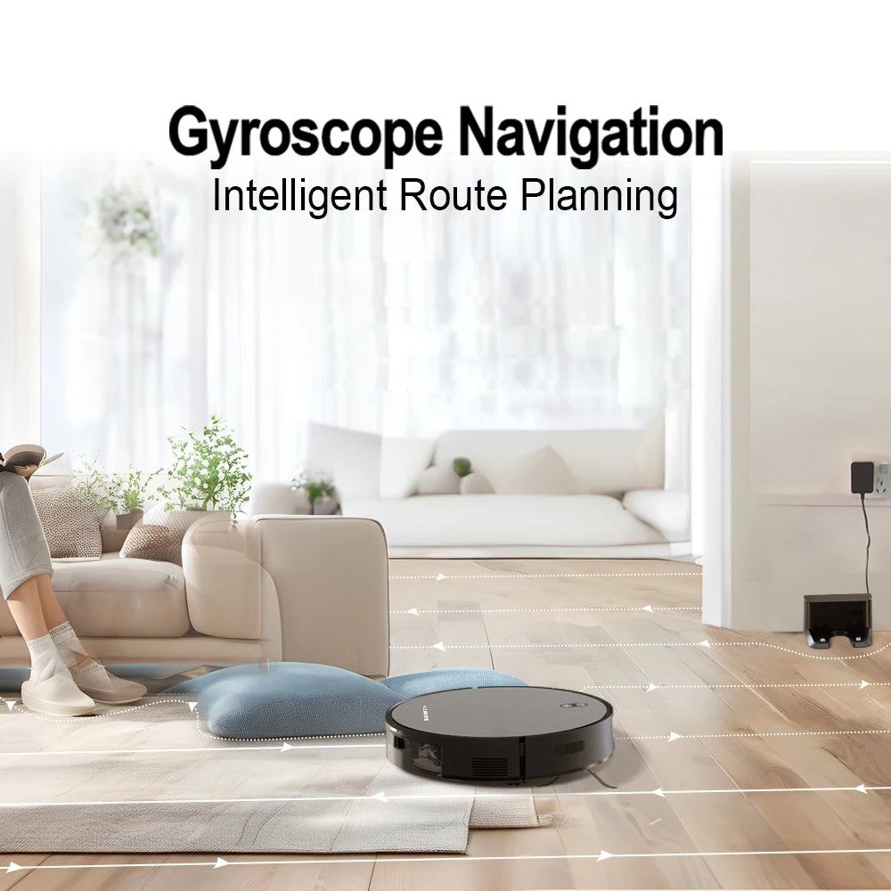 BOAIMORE Smart Robot Vacuum And Mop With Strong Suction