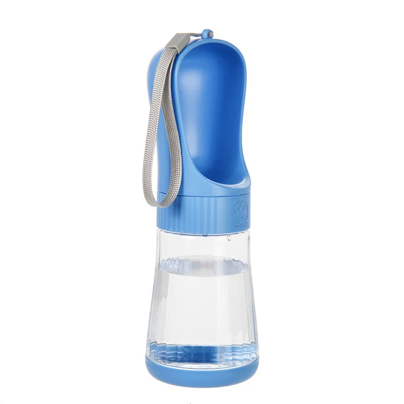 Portable Dog Water Bottle With Food Container For Travel