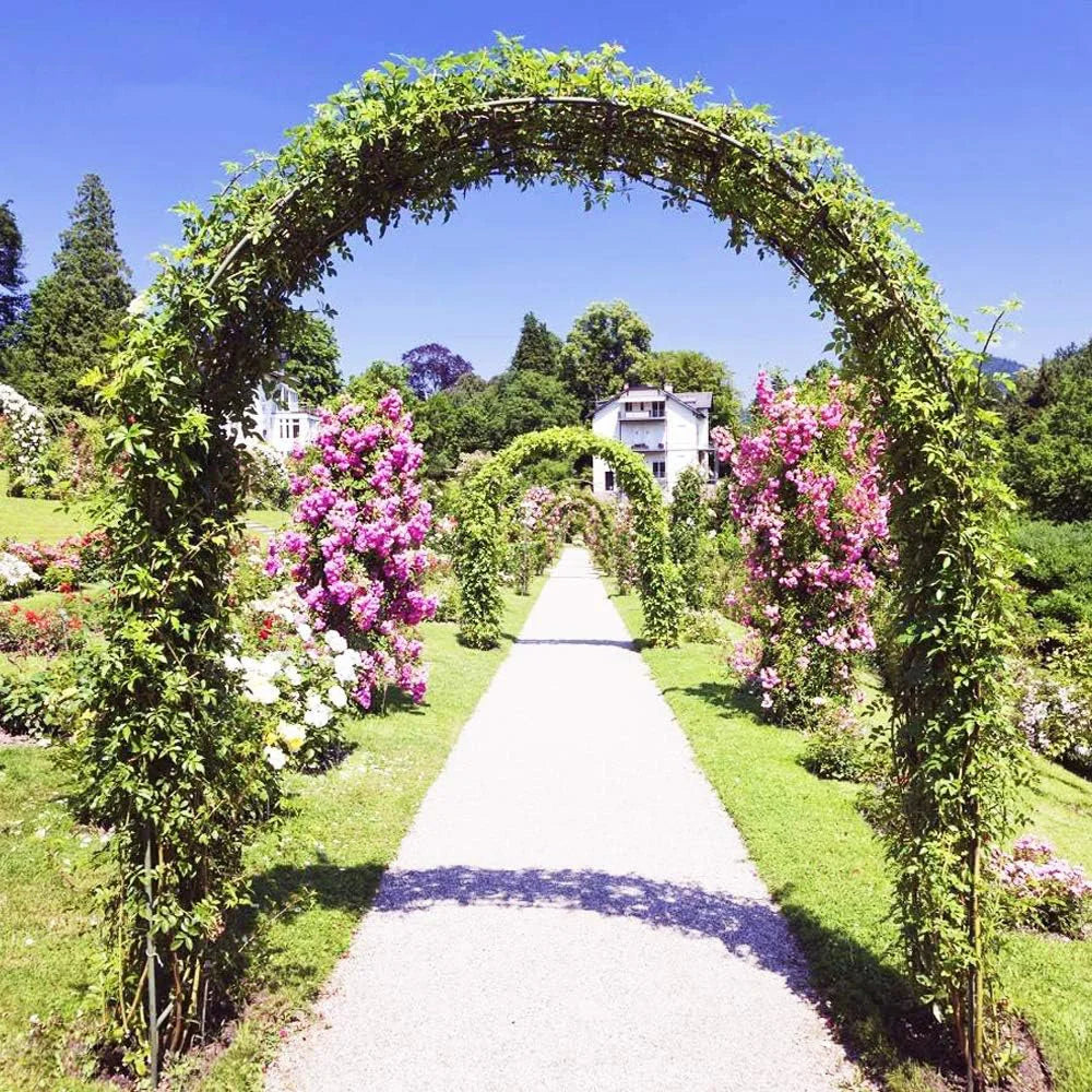 Heavy Duty Metal Garden Arch For Outdoor Climbing Plants