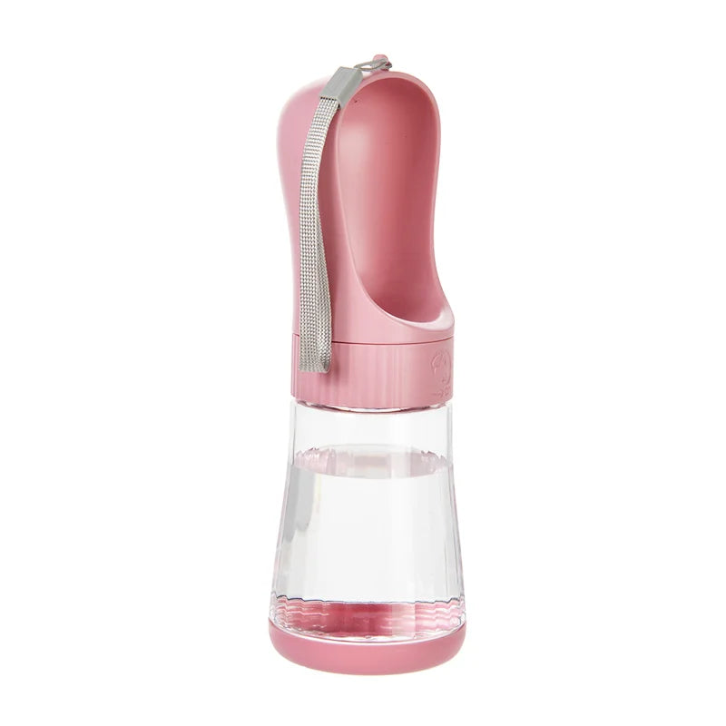 Portable Dog Water Bottle With Food Container For Travel