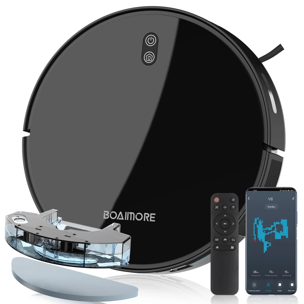 BOAIMORE Smart Robot Vacuum And Mop With Strong Suction
