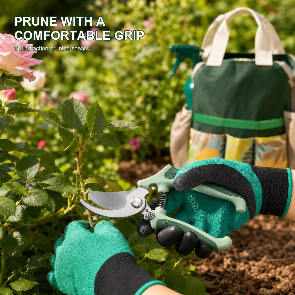 Durable Aluminum Garden Tool Kit With Storage Bag And Gloves