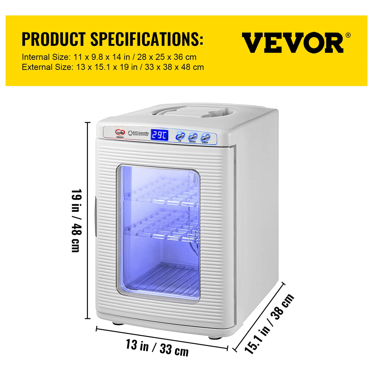 SucceBuy Automatic Reptile Egg Incubator For Laboratory Hatchery