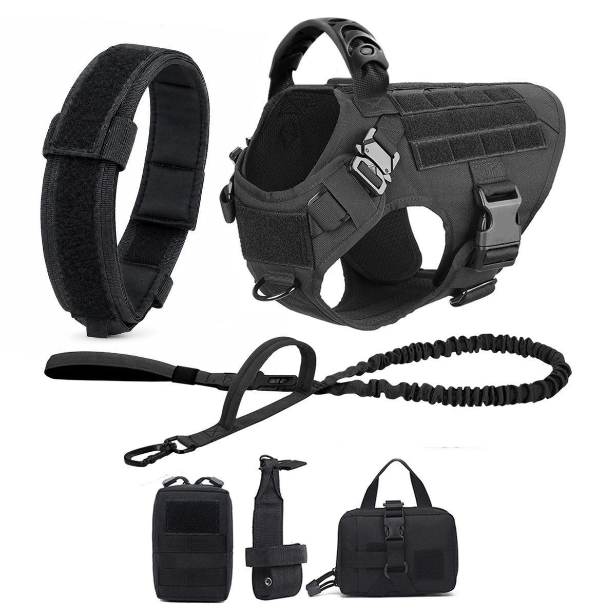PETRAVEL Padded Dog Harness And Leash Set For Training
