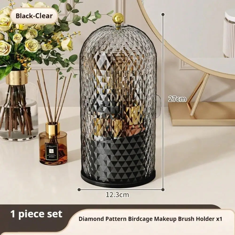 Rotating Versatile Cosmetic Makeup Brush Storage Organizer Holder