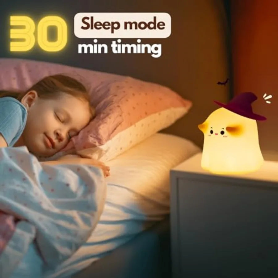 Rechargeable Silicone Decorative Night Lamp With Three Brightness Modes