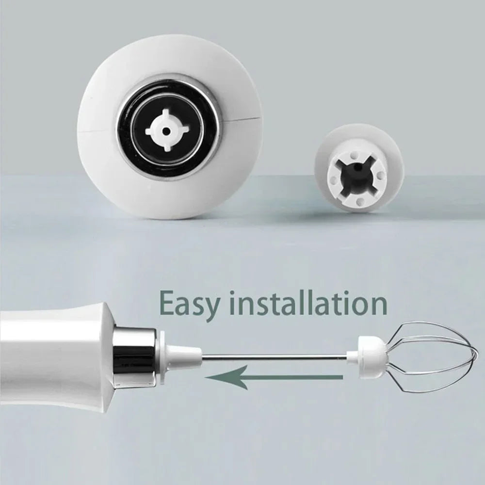 Stonego Rechargeable Milk Frother Handheld Electric Foam Maker